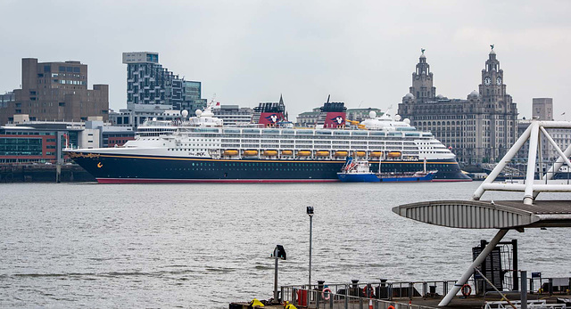 Disney Magic from Seacombe ferry