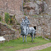 Knight Sculpture At Mont Orgueil Castle