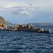 Bolivia, Titicaca Lake, Dangerous Reef at the Outlet from the Bay of Copacabana