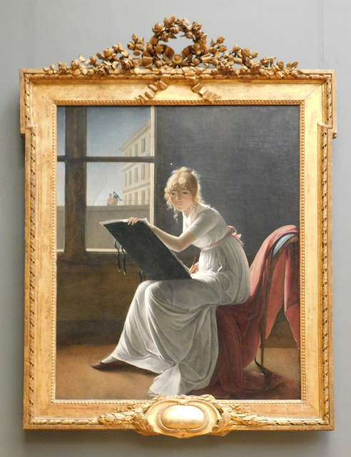 Marie Josephine Charlotte du Val d'Ognes by Marie Denise Villers in the Metropolitan Museum of Art, February 2019