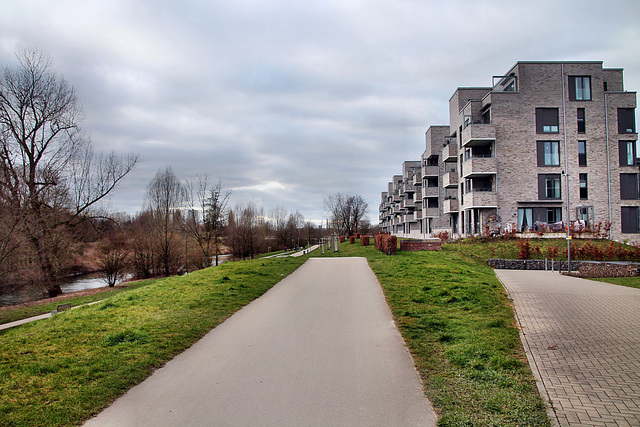 Weg am Lippeufer (Lünen) / 4.03.2023