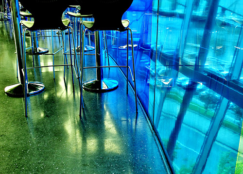 Chairs and Reflections at The Sage