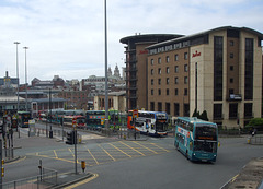 DSCF7971 Queen Square bus station, Liverpool - 16 Jun 2017