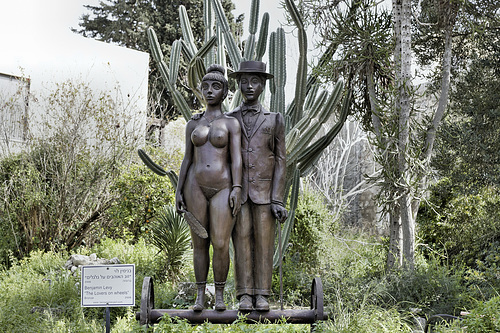 "The Lovers on Wheels" – Artists’ Village, Ein Hod, Haifa District, Israel