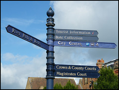 Thames Street signpost