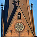 Turmuhr der Hauptkirche St. Petri ( im PiP der Blick von oben) - Hamburg