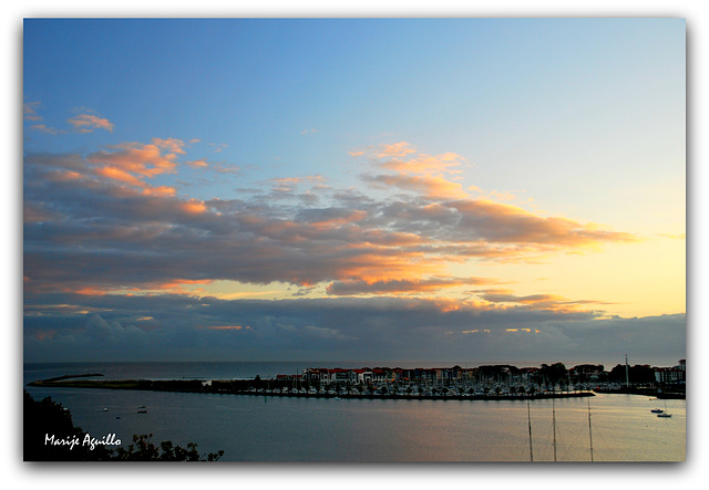 Amanece en Hondarribia