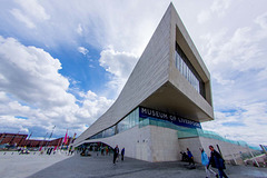 Fisheye view of the Liverpool Museum