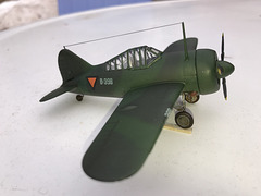 1/72 Brewster B339C Buffalo, ML-KNIL No. B-398 July 1941