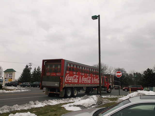 Coca-Cola on snow / Coke sur neige