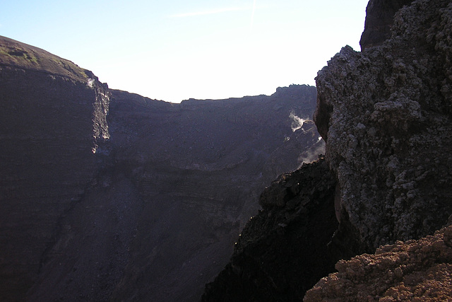 Crater Of Vesuvius