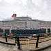 Fisheye view of the Queen Elizabeth II