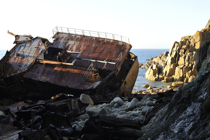 The wreck of RMS Mulheim