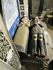 newstead abbey, notts; c17 tomb of sir john byron +1604