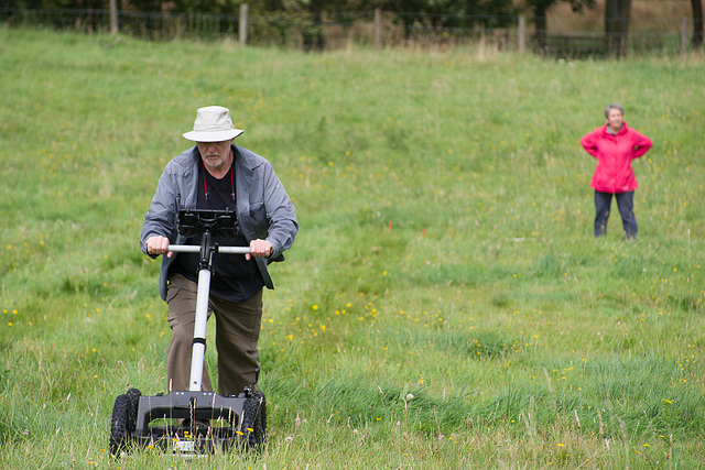 Day 1 GPR in action