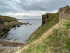 View of the ruins of Findlater Castle