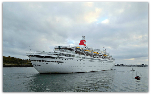 paquebot rade de LORIENT,