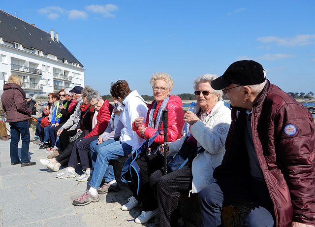 un beau temps pour refaire le monde