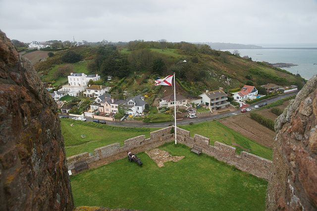 View From Mont Orgueil Castle