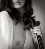the cello player