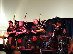 Red Hot Chilli Pipers @ the NH Highland Games 2015