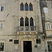 Trogir : façade du palais Cipiko