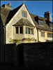 sunlight on a Cotswold gable