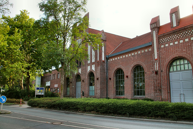 Die "Alte Schmiede" der ehemaligen Zeche Hansa 1/2/3 (Dortmund-Huckarde) / 9.09.2018