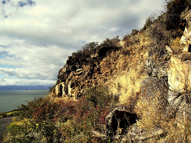 Rocky hillside