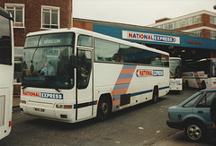 Bebb Travel M24 JDW at Digbeth, Birmingham - 8 Sep 1995