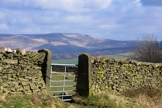 Bleaklow - ( a wee bit of snow left)