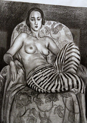 Grande Odalisque à la culotte bayadère (1925)
