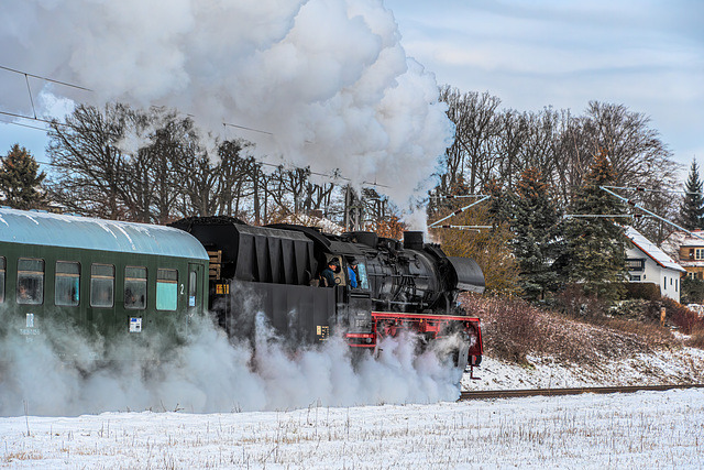 Neujahrsdampf, 35 1097-1, Nachschuß