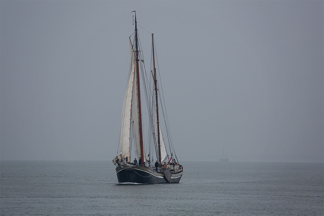 20140910 5113VRAw [NL]  Segelschiff, Terschelling