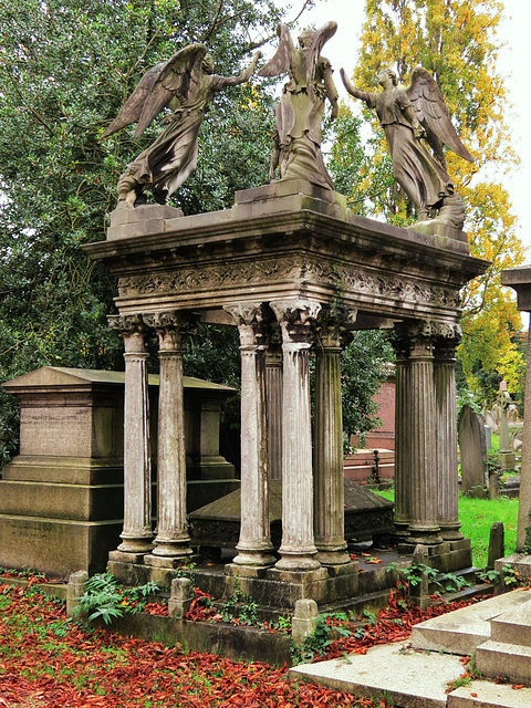 kensal green cemetery, london