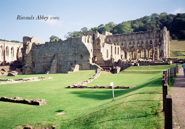 Rievaulx Abbey (Scan from 1989)