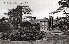 Boleyn Castle, Upton, Greater London (Bombed WWII and demolished c1955)