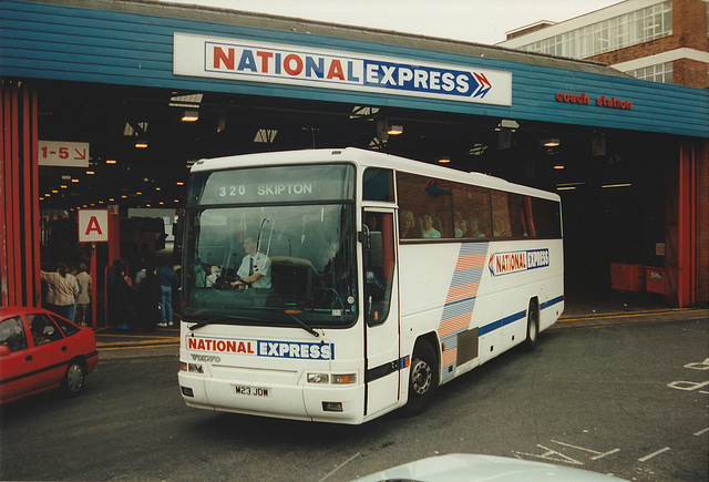 Bebb Travel M23 JDW at Digbeth, Birmingham - 8 Sep 1995