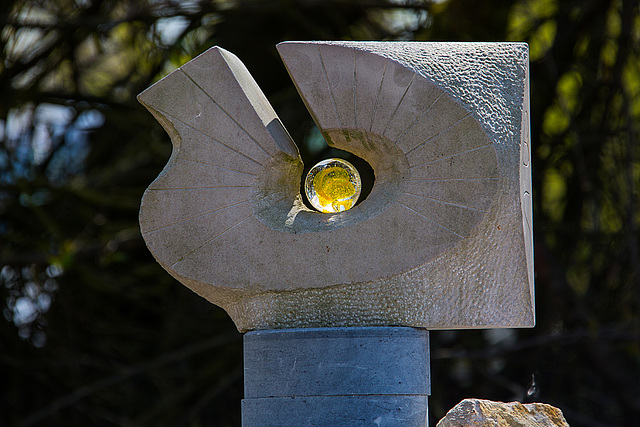 20150419 7678VRAw [D~SHG] Skulptur, Paschenburg/Pagenburg, Rinteln, Schaumburg