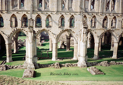 Rievaulx Abbey (Scan from 1989)