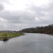 Ruhr von der Dahlhauser Eisenbahnbrücke aus (Essen-Burgaltendorf) / 21.03.2021