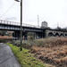 Ruhrbrücke Steele, Flutbrücke (Essen-Überruhr) / 10.02.2024