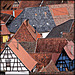 Dambach-la-Ville, toitures d'Alsace