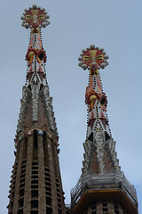 Barcelona, La Sagrada Família, The Spiers