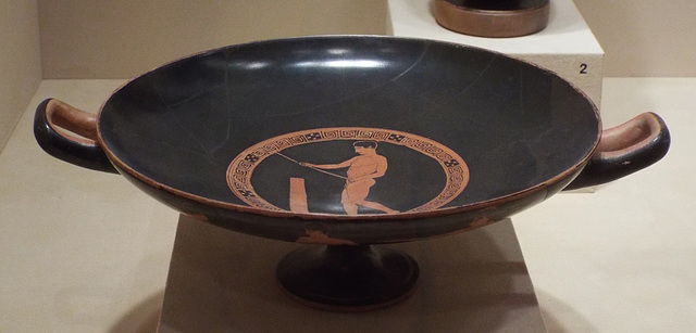 Red-Figure Kylix Attributed to the Codrus Painter in the Virginia Museum of Fine Arts, June 2018