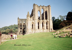 Rievaulx Abbey (Scan from 1989)