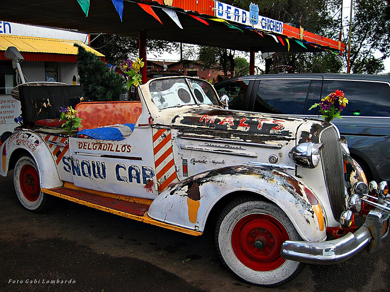 Snow Car at Seligman/Route 66