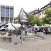 Markt beim Buchhornbrunnen in Friedrichshafen