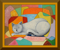 Le chat aux coussins (1987)