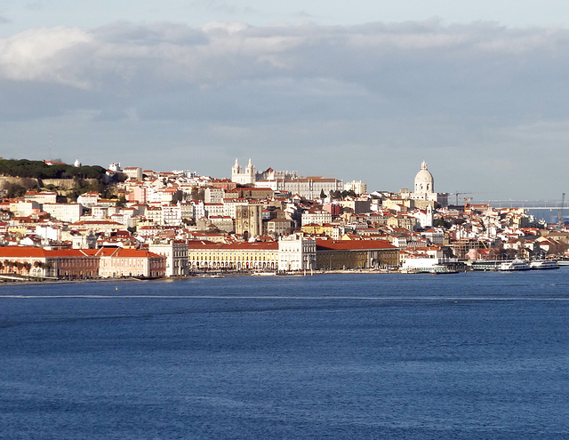 Lisbon from the other side of the river.